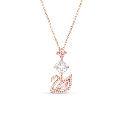 مجموعة مجوهرات SwarOVSKI Dazzling Swan ، كريستالات زرقاء ، كريستالات وردية ، بلورات شفافة مجموعة مجوهرات SwarOVSKI Dazzling Swan ، كريستالات زرقاء ، كريستالات وردية ، بلورات شفافة