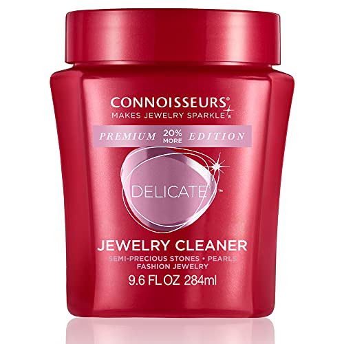 CONNOISSEURS محلول منظف المجوهرات الراقية الجديد Premium Edition سعة 9.6 أونصة CONNOISSEURS محلول منظف المجوهرات الراقية الجديد Premium Edition سعة 9.6 أونصة