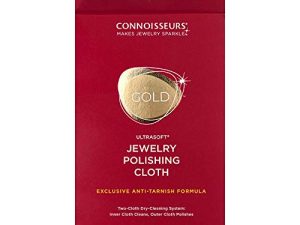 ملابس تلميع المجوهرات CONNOISSEURS Ultrasoft ، 11 × 14 بوصة