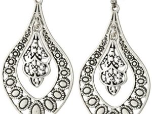 حلق مستطيل من Lucky Brand Sahara Dust Filigree